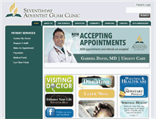 Tablet Screenshot of adventistclinic.com